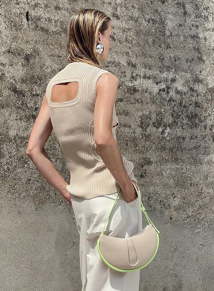 Themoirè EBE BICOLOR GRAPE BLACK/CHAITEA