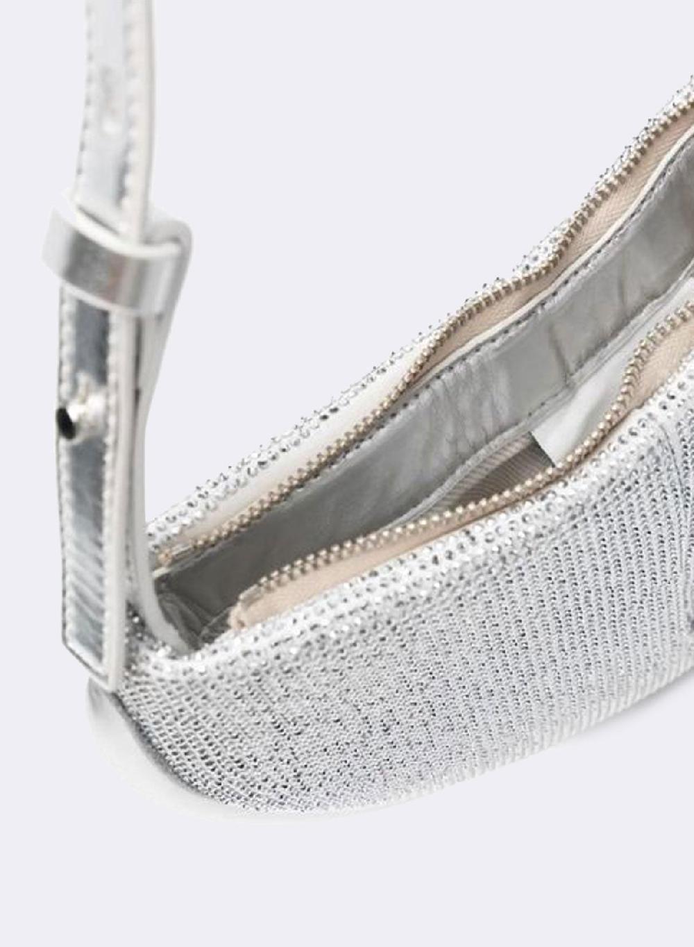 Themoirè EBE STRASS SILVER