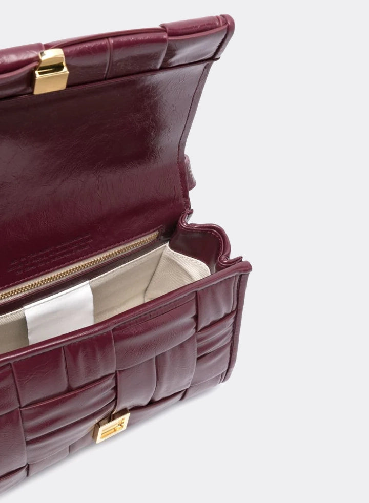 Themoirè FERONIA TWIST WEAVED MARSALA