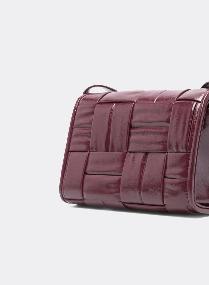 Themoirè FERONIA TWIST WEAVED MARSALA