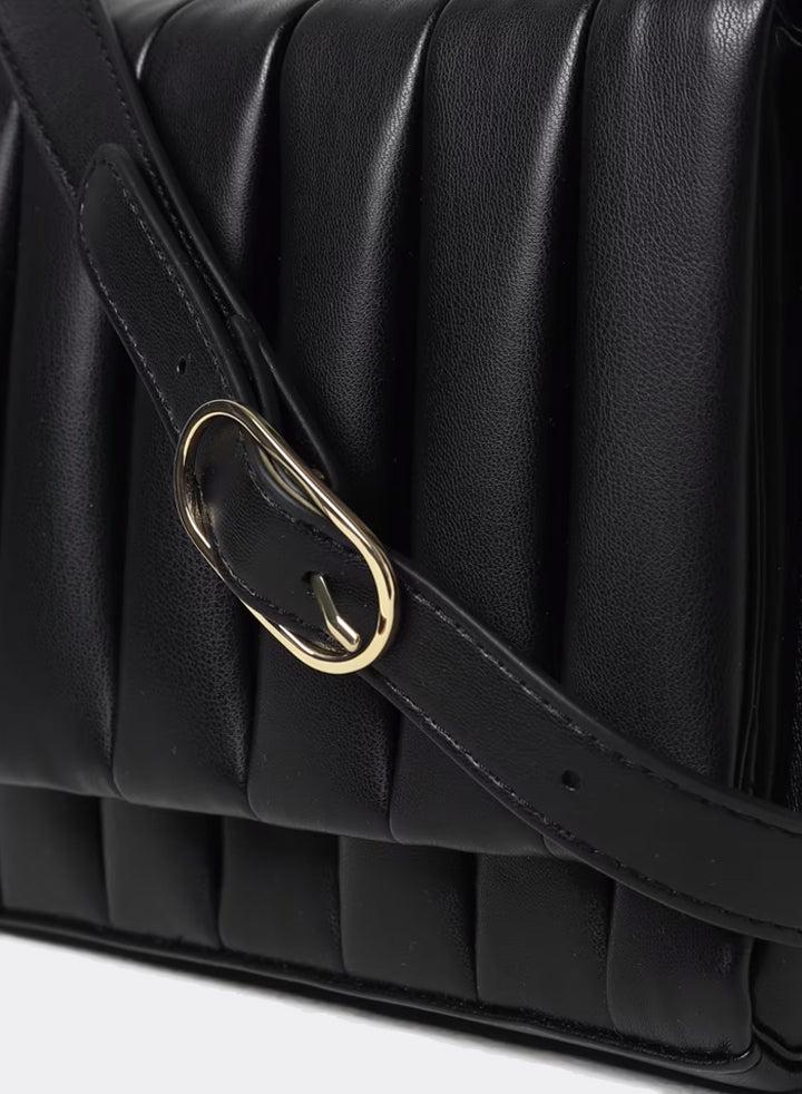 Themoirè FERONIA VEGAN FABRIC BLACK