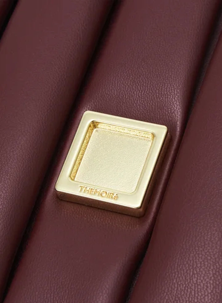 Themoirè FERONIA VEGAN FABRIC MARSALA