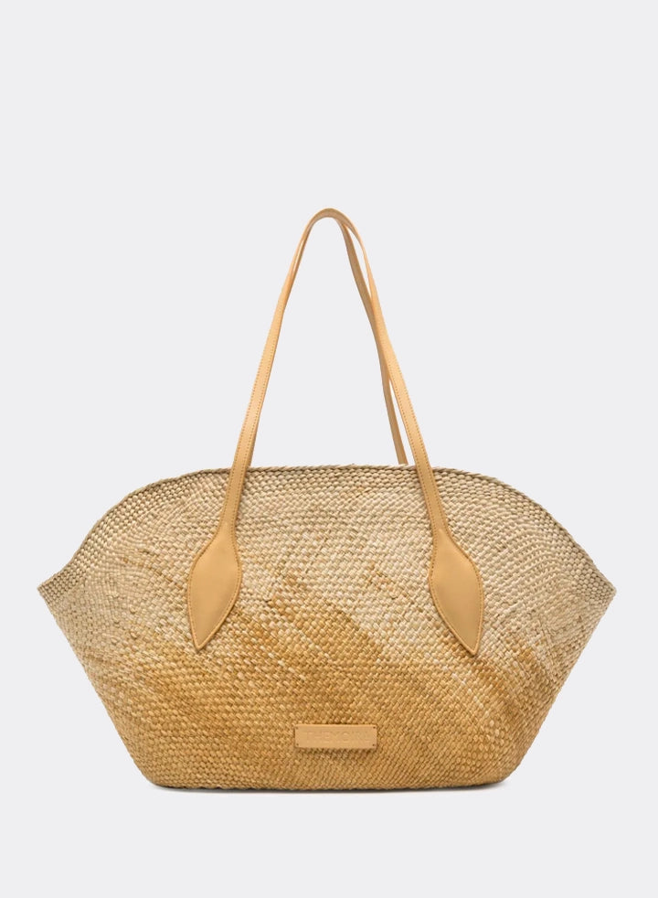 Themoirè FLOR STRAW DEGRADÈ CHAITEA / NATURAL