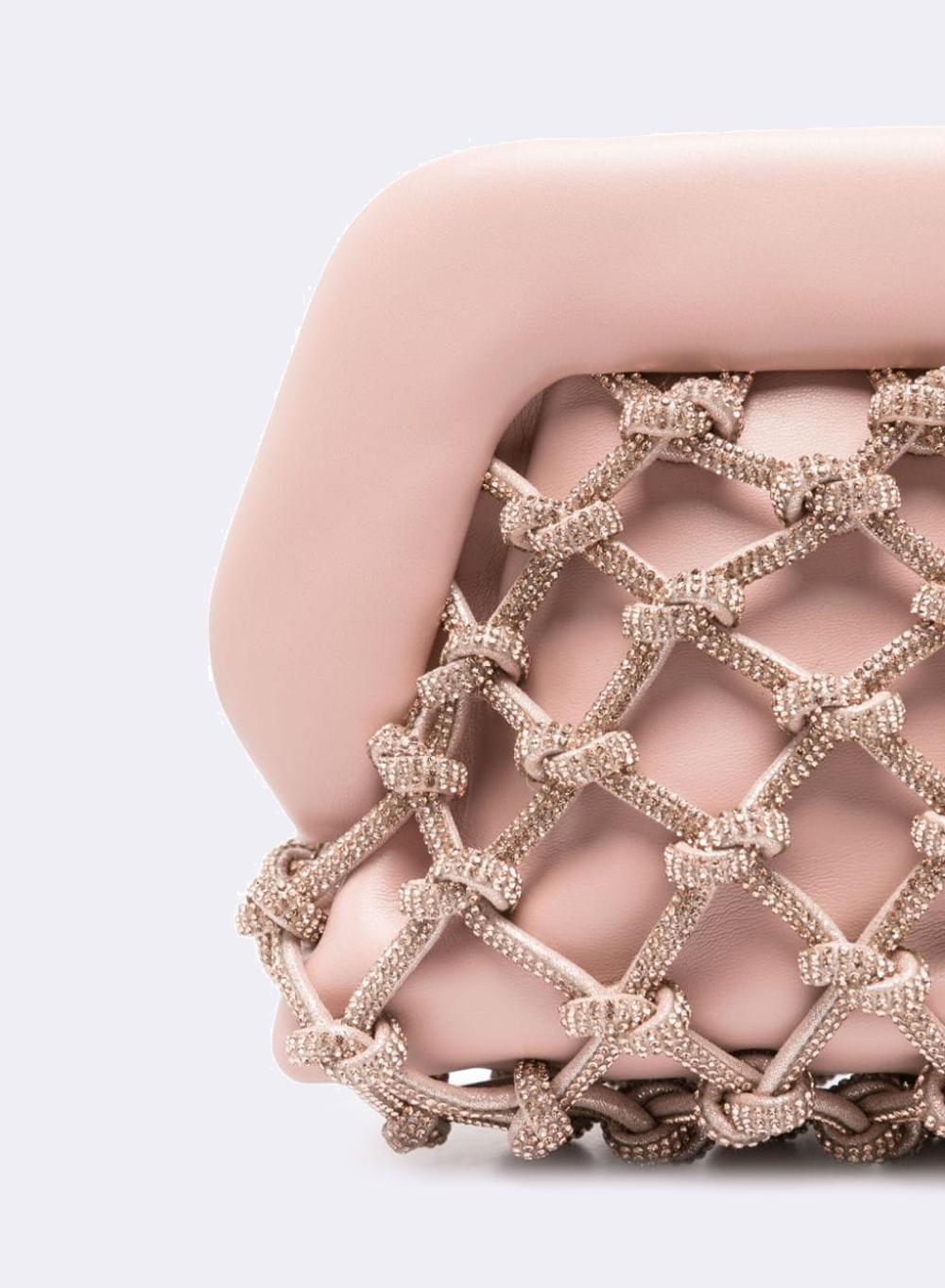 Themoirè GEA KNOTS STRASS DAHILA ROSE