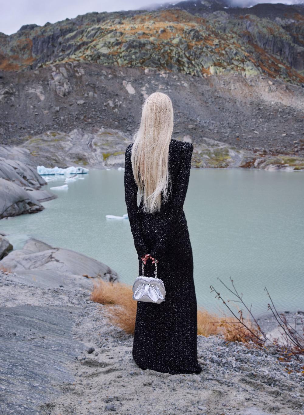 Themoirè GEA PALMA SILVER