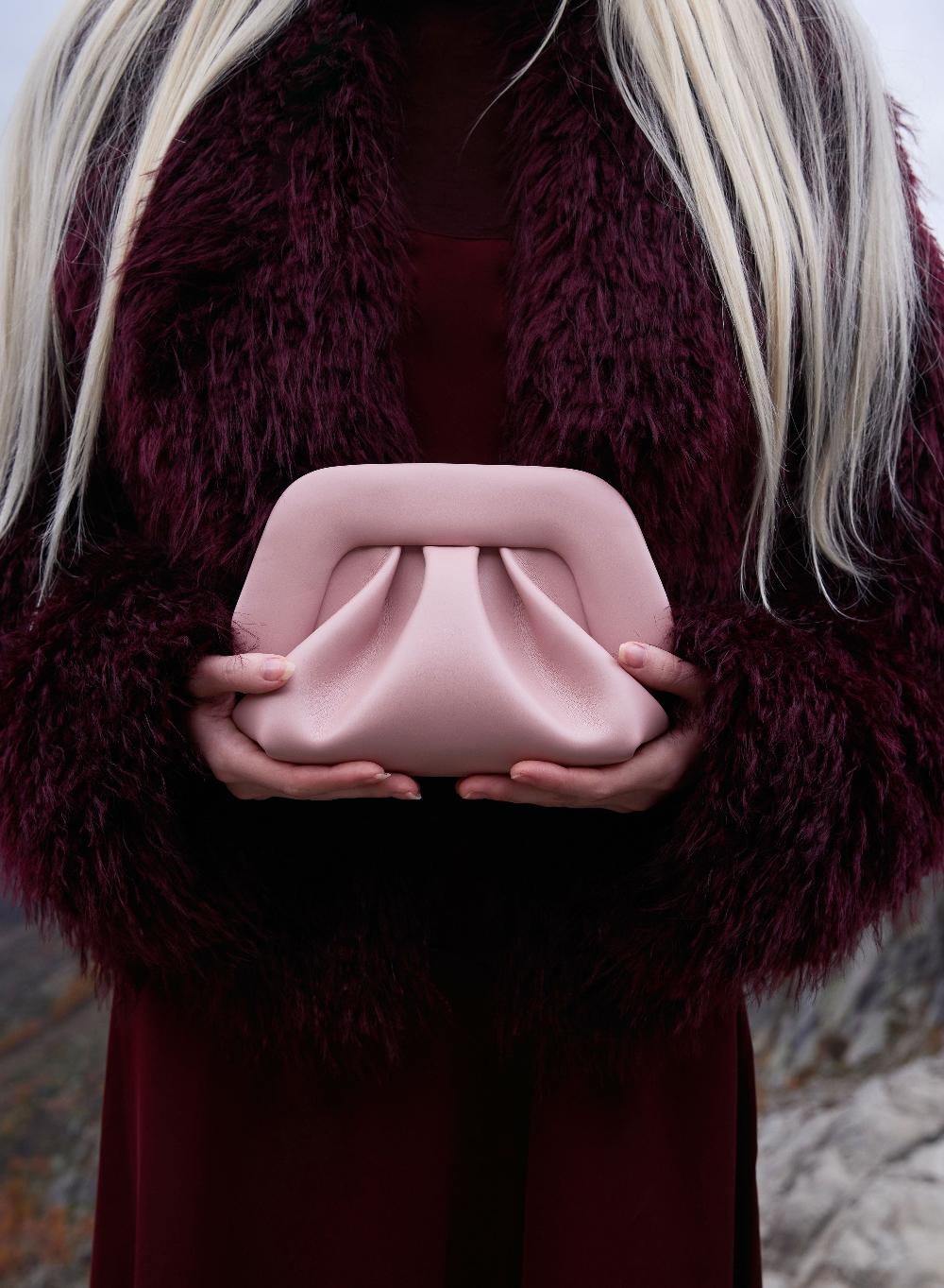 Themoirè GEA VEGAN FABRIC OLD ROSE