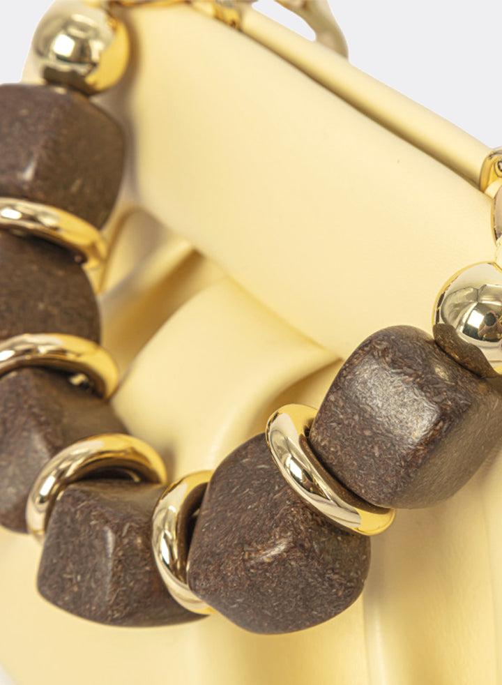 Themoirè GEA WOOD STONES CANARY