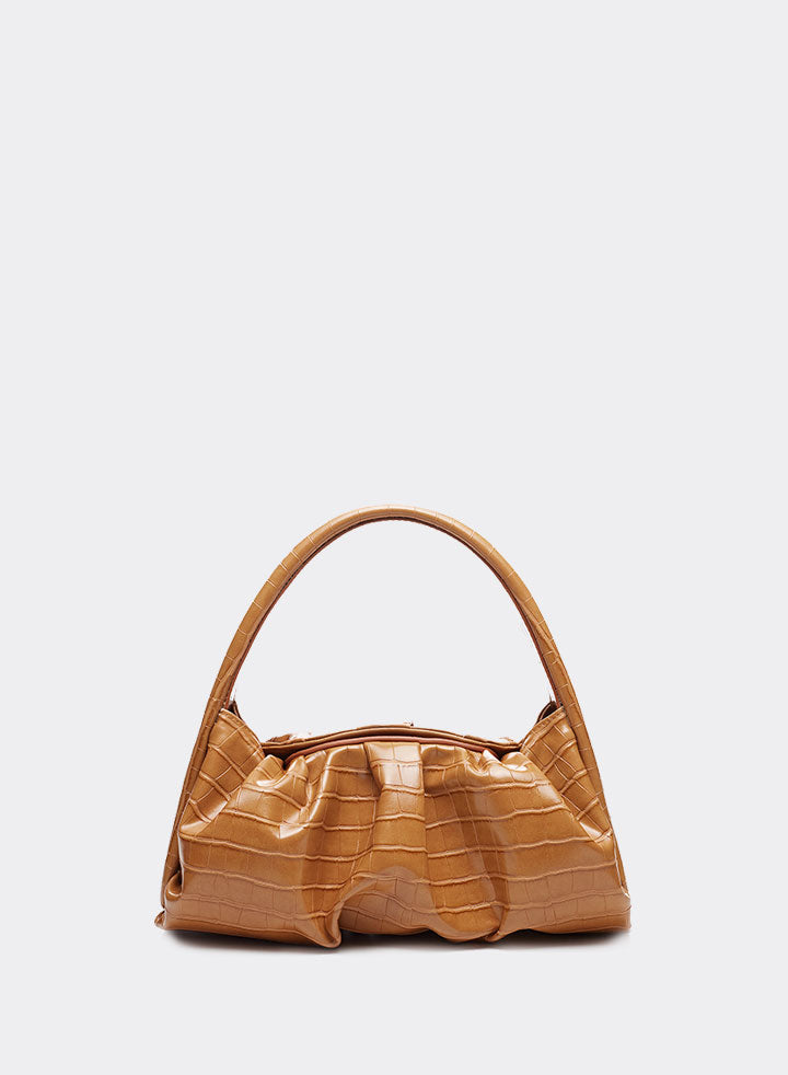 Themoirè HERA VEGAN CROCO NUT