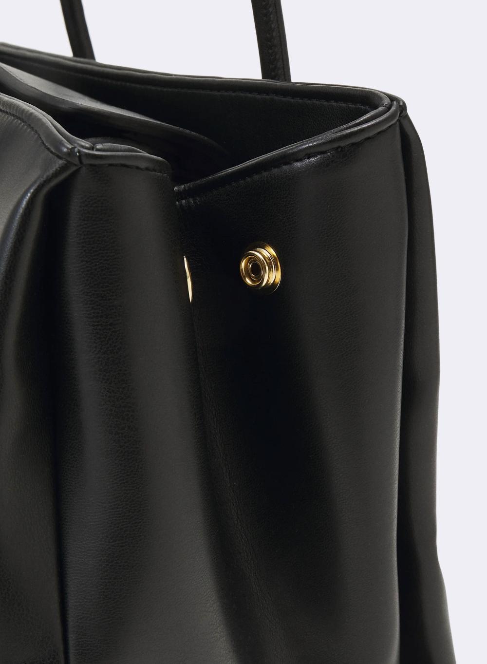 Themoirè LEILA VEGAN FABRIC BLACK