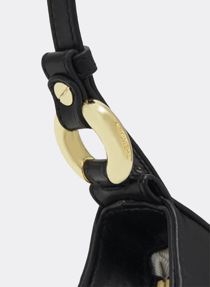 Themoirè MIMESI VEGAN FABRIC BLACK