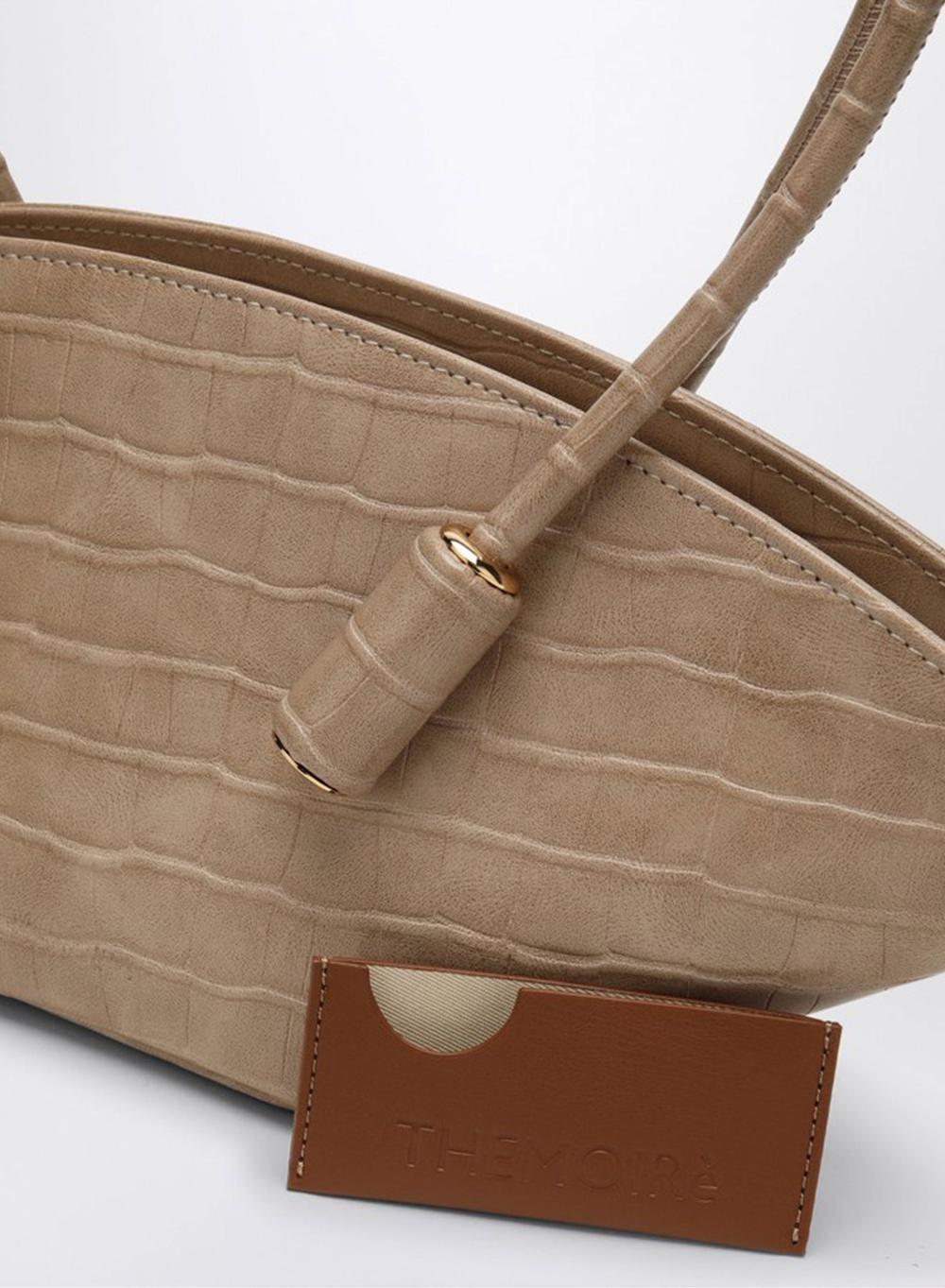 Themoirè OLIMPIA CROCO PRALINE