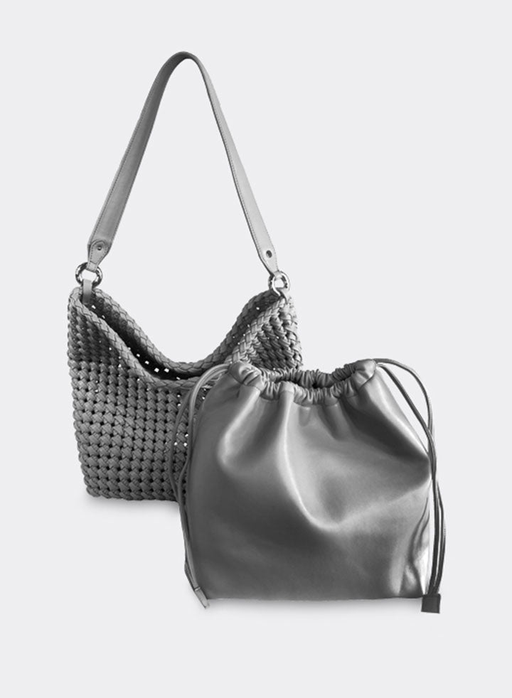 Themoirè PHOEBE KNOTS BLACK