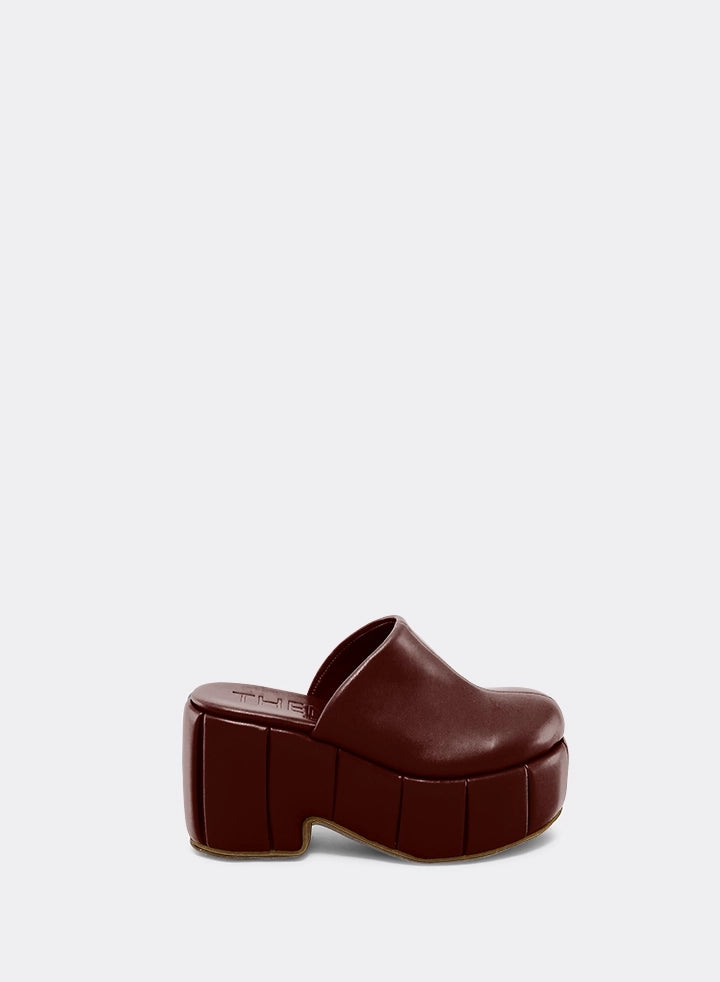 Themoirè SYBIL SHINY MARSALA