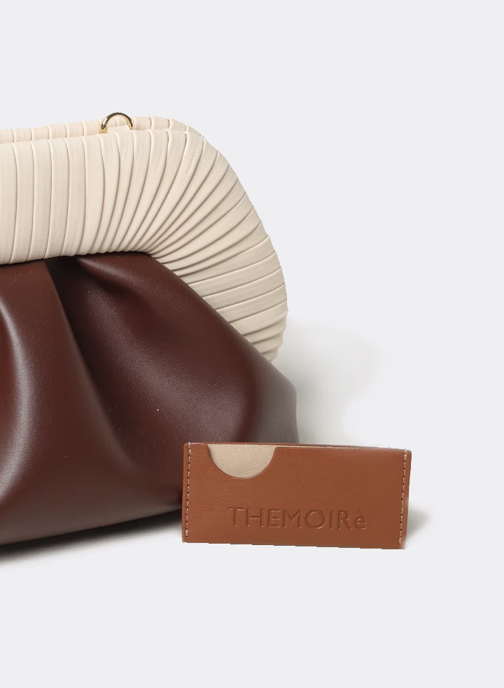 Themoirè TIA CORDONIA GRAPE BROWN/SHELL