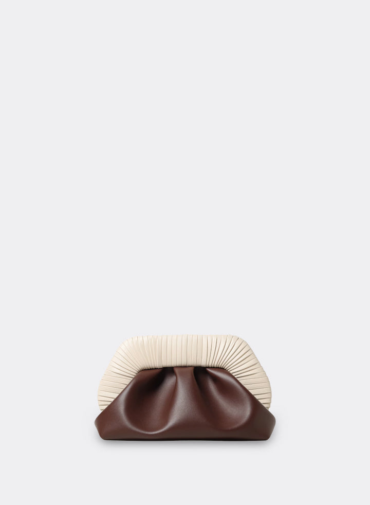 Themoirè TIA CORDONIA GRAPE BROWN/SHELL