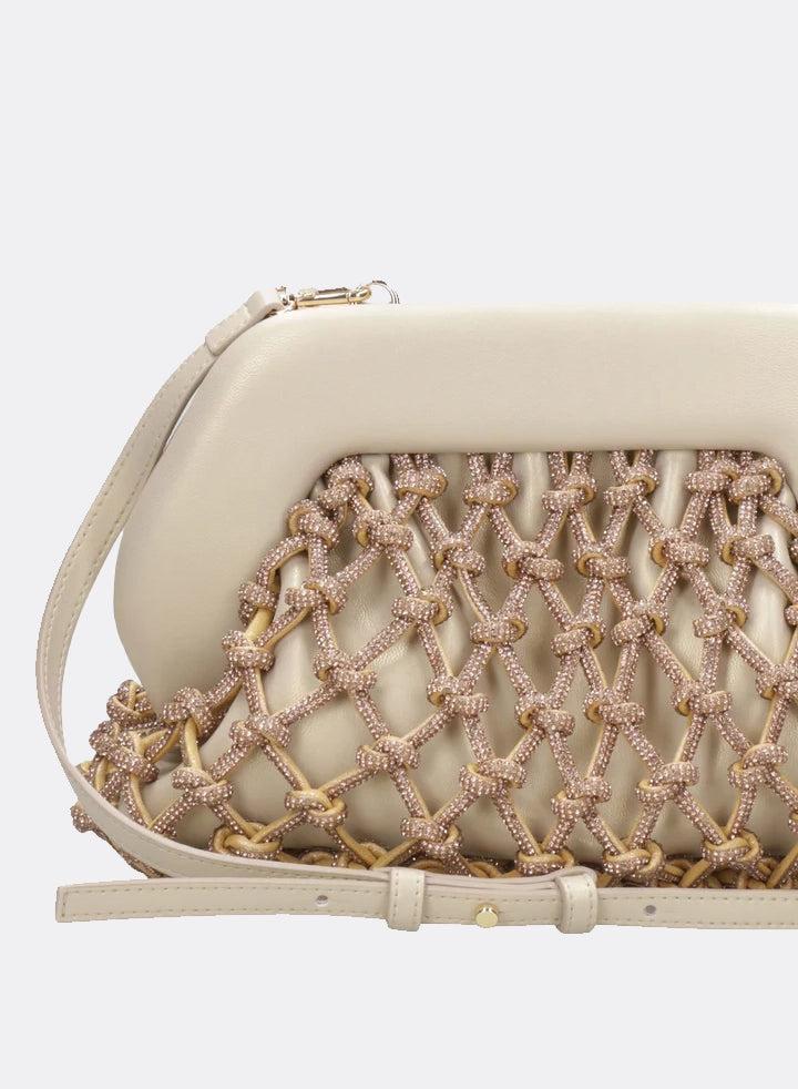 Themoirè TIA KNOTS STRASS GOLD
