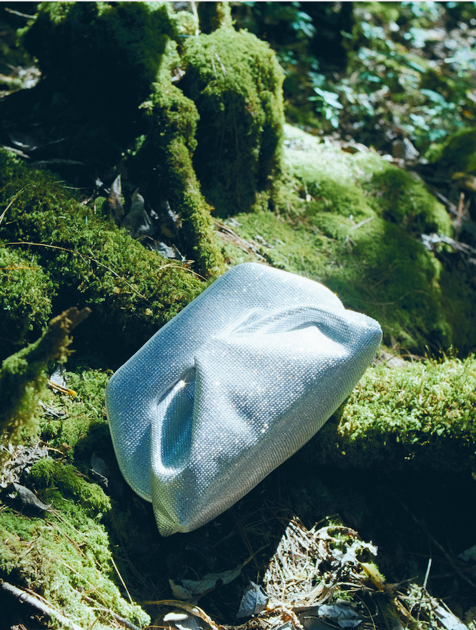 Themoirè TIA STRASS SILVER