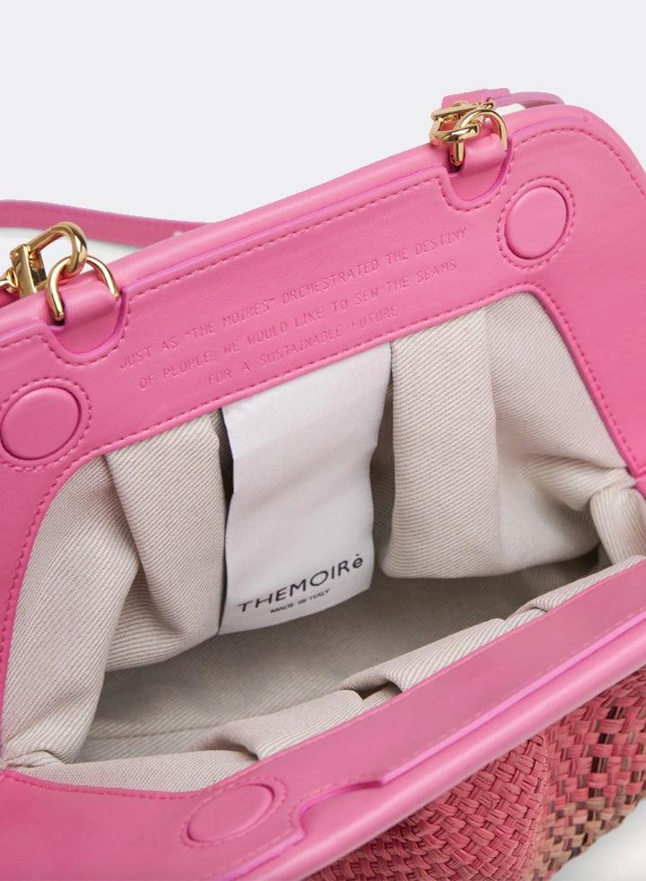 Themoirè TIA STRAW DEGRADÈ ORCHID / BLACK