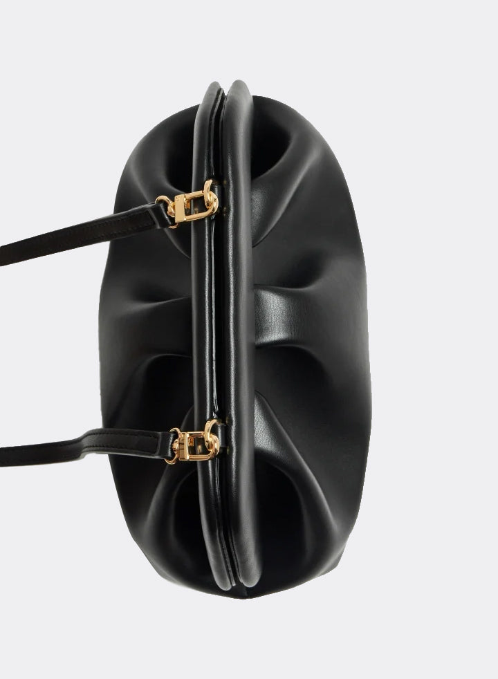 Themoirè TIA VEGAN FABRIC BLACK &