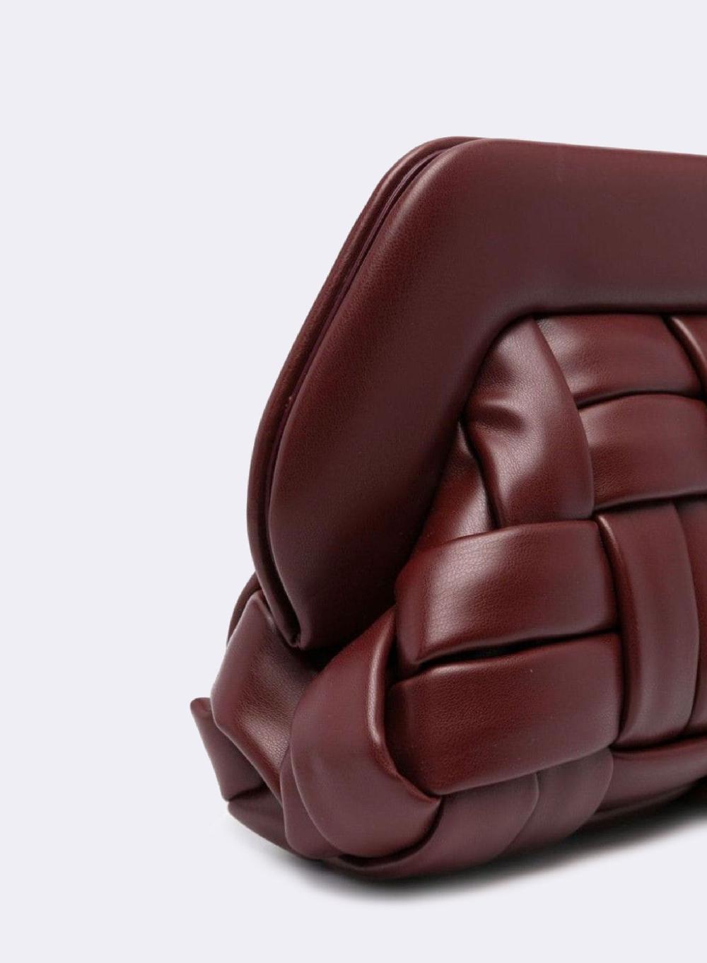 Themoirè TIA WEAVED POMEGRANATE