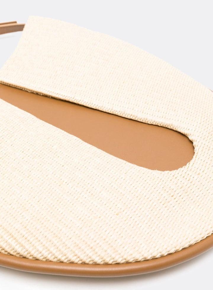 Themoirè TIKE STRAW SHELL/CARAMEL