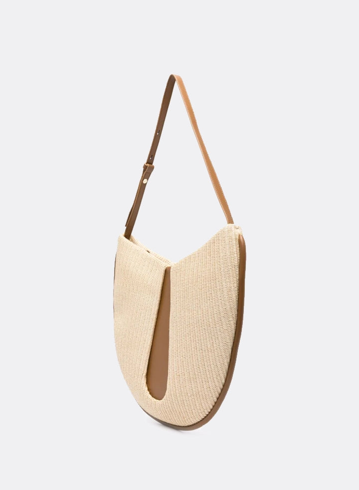 Themoirè TIKE STRAW SHELL/CARAMEL