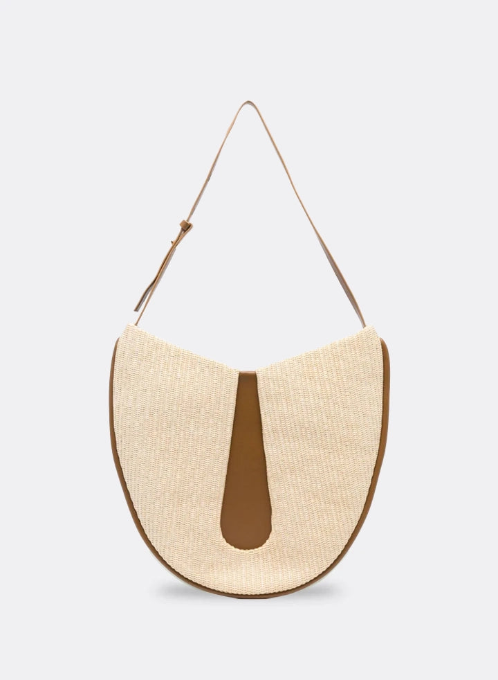 Themoirè TIKE STRAW SHELL/CARAMEL