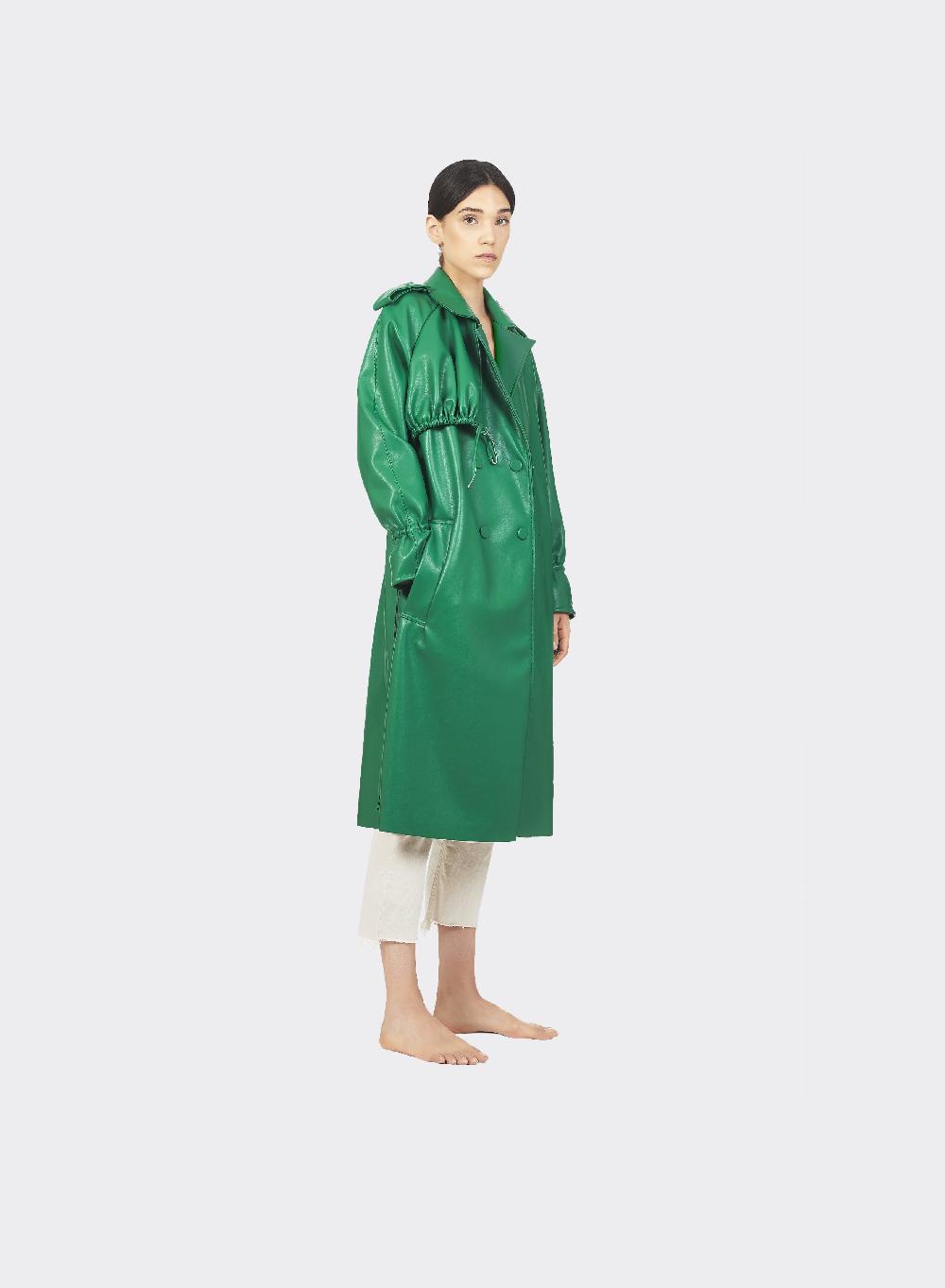 Themoirè TRENCH VEGAN GRASS