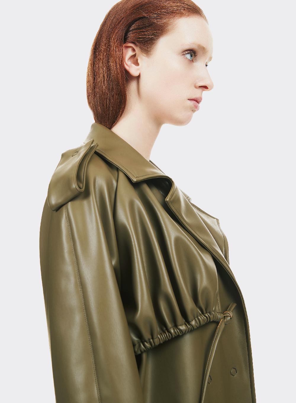 Themoirè TRENCH VEGAN MILITARY