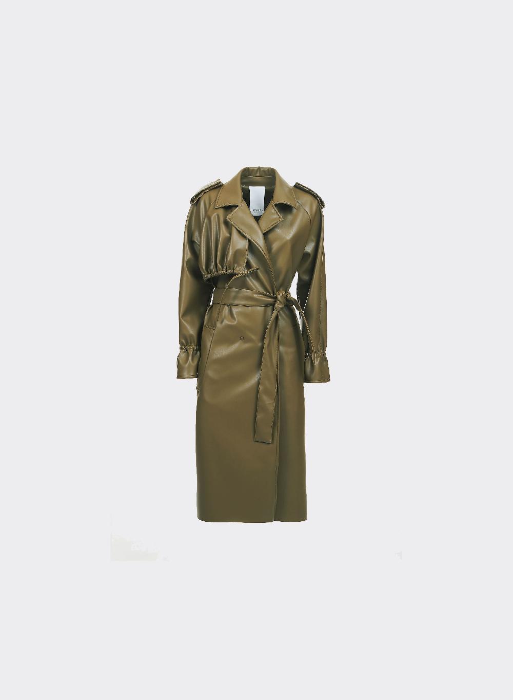 Themoirè TRENCH VEGAN MILITARY