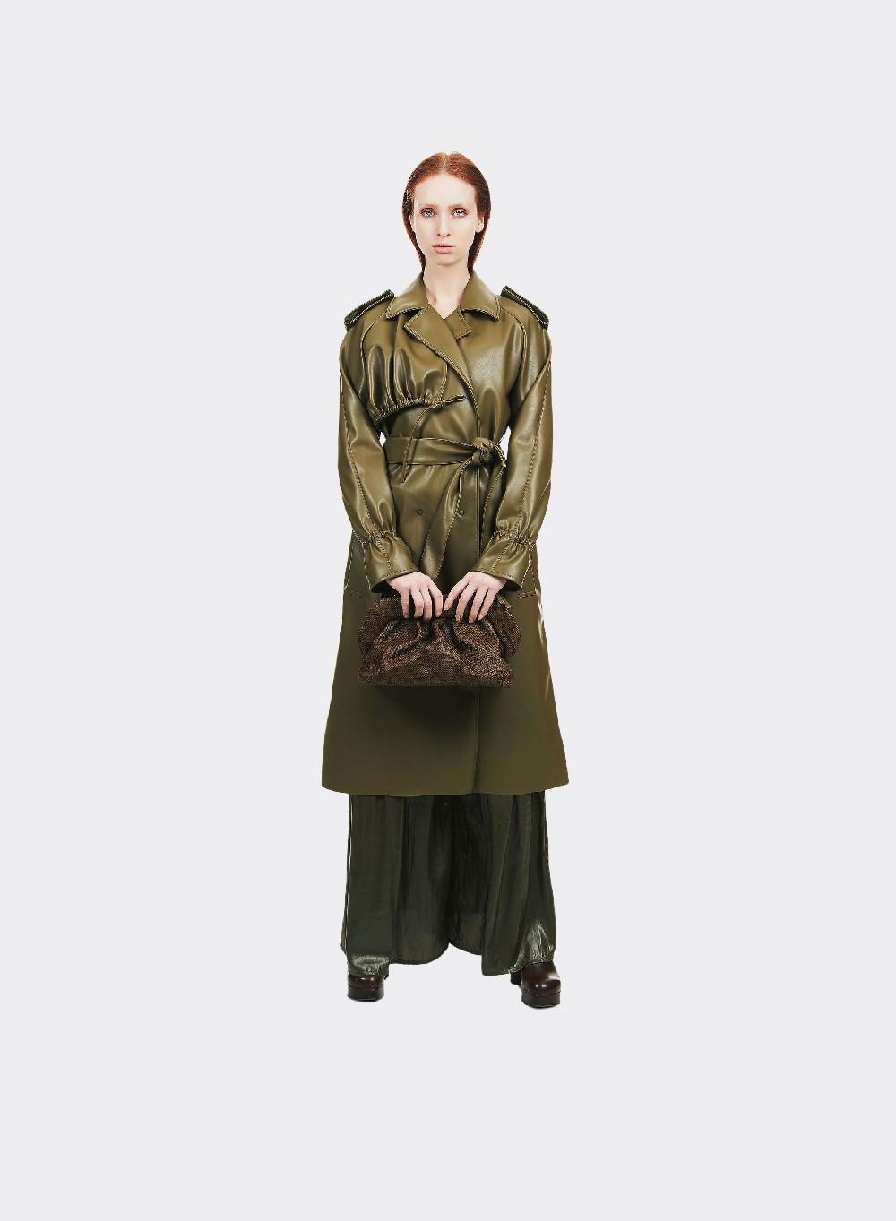 Themoirè TRENCH VEGAN MILITARY