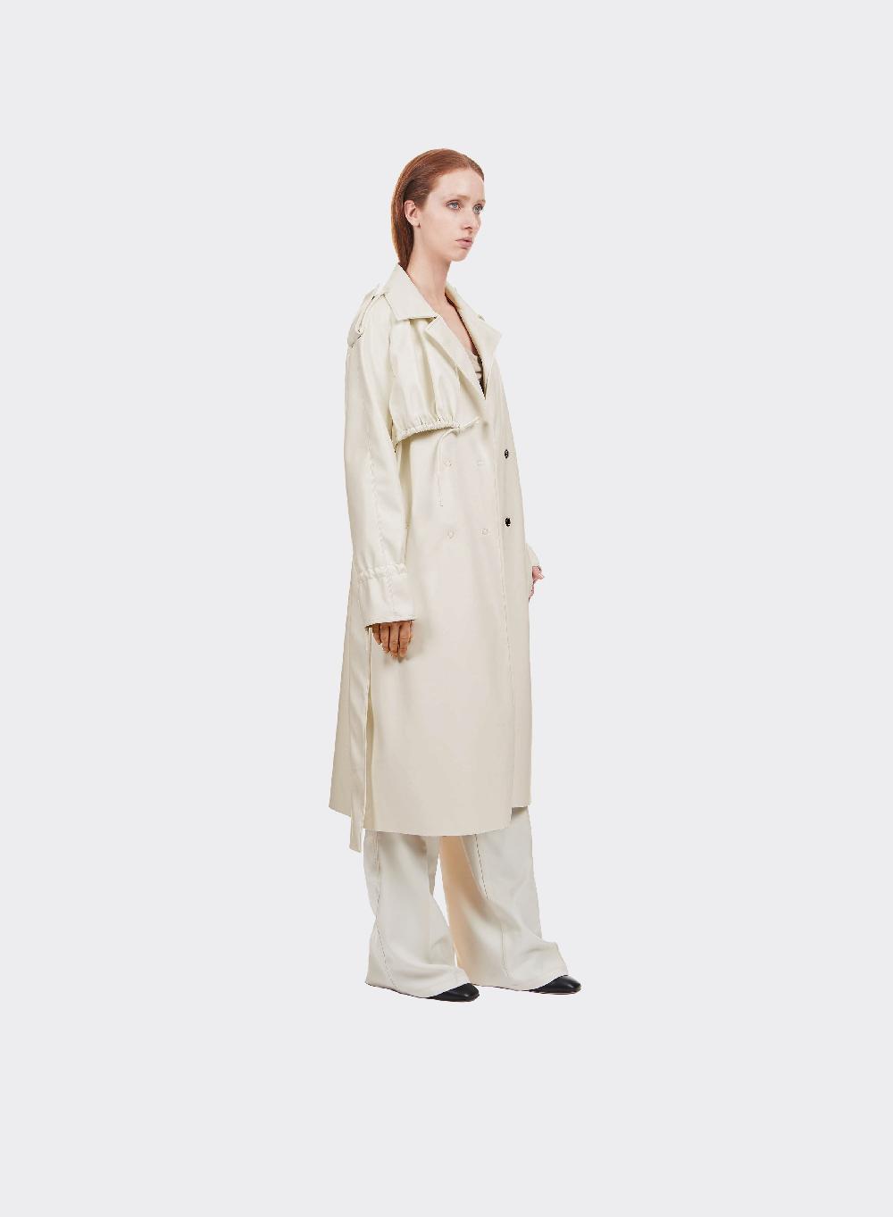 Themoirè TRENCH VEGAN MILK