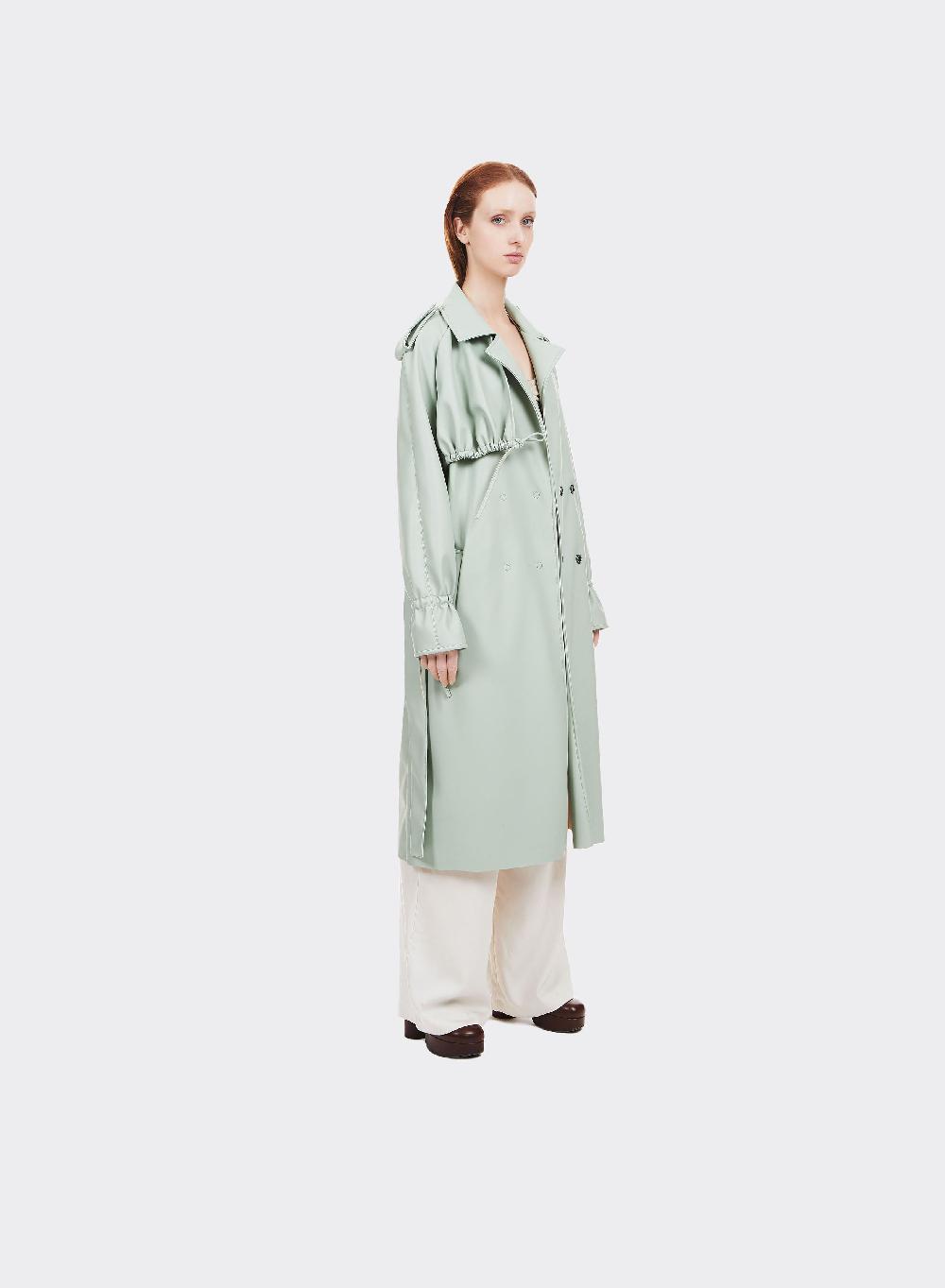 Themoirè TRENCH VEGAN MINT