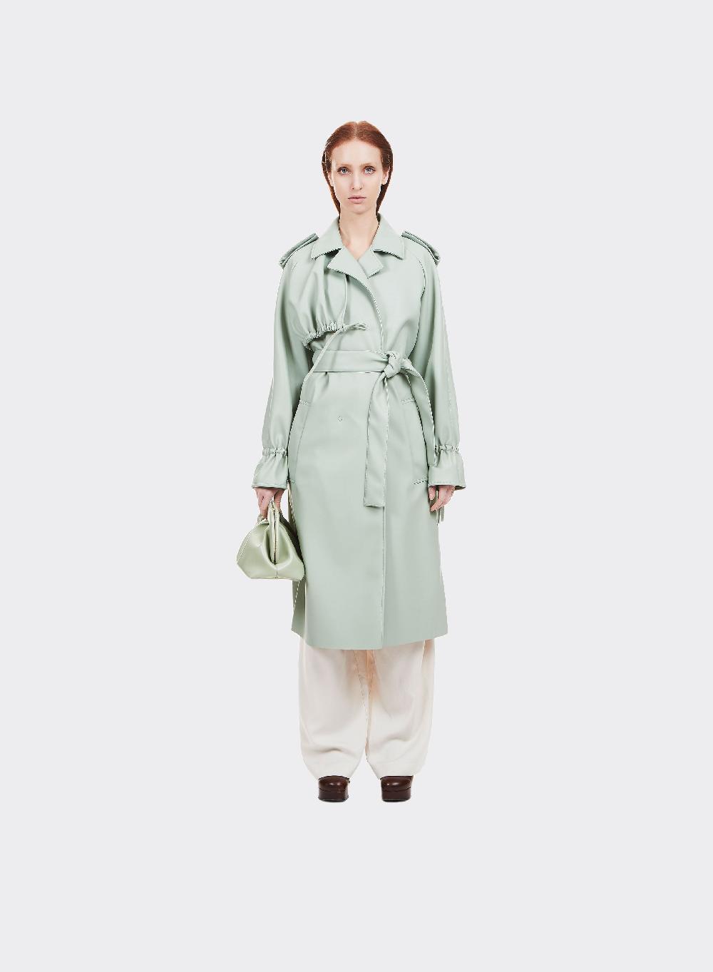 Themoirè TRENCH VEGAN MINT