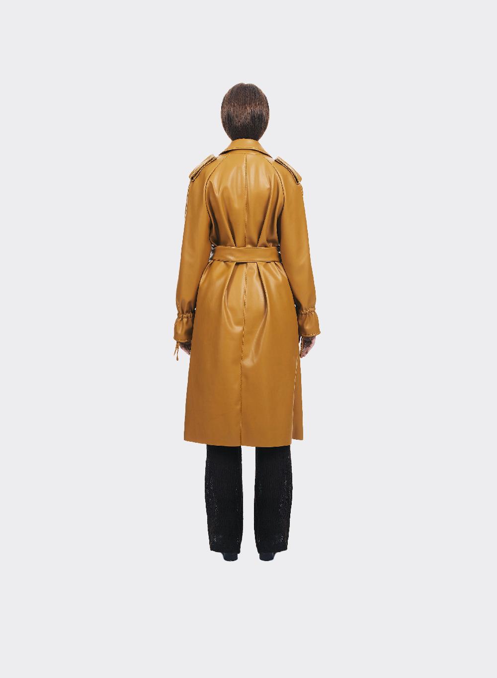 Themoirè TRENCH VEGAN OCHRE