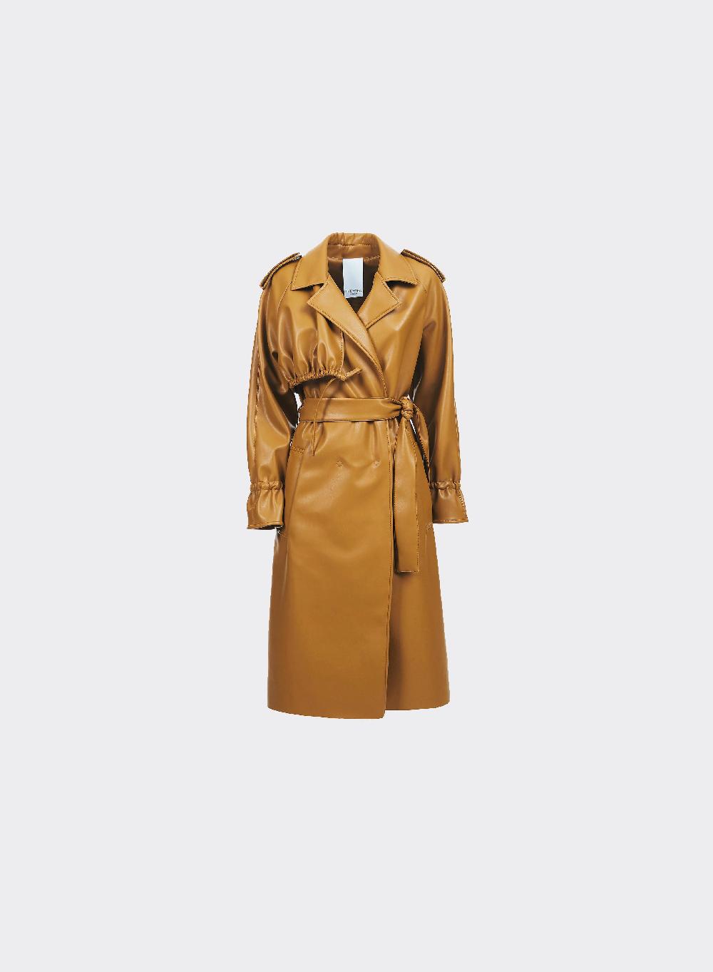 Themoirè TRENCH VEGAN OCHRE