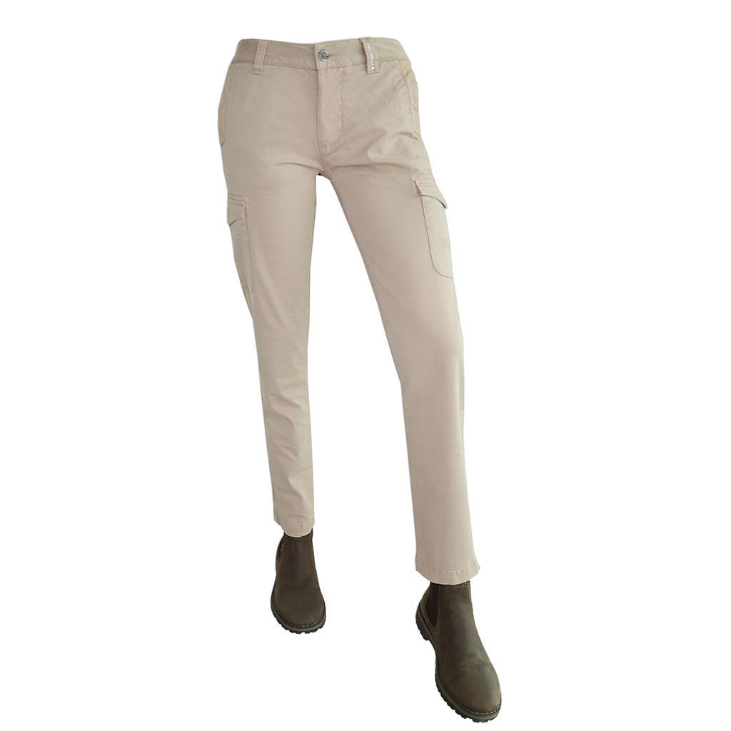 Think Pink Pantaloni Lunghi Donna con Tasconi fw1500