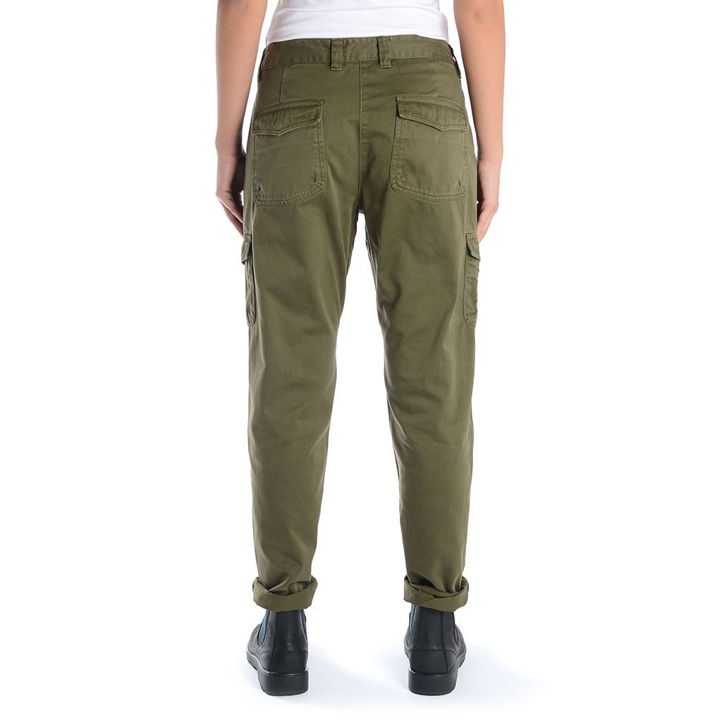 Think Pink Pantaloni Lunghi Donna Con Tasconi Fw1801