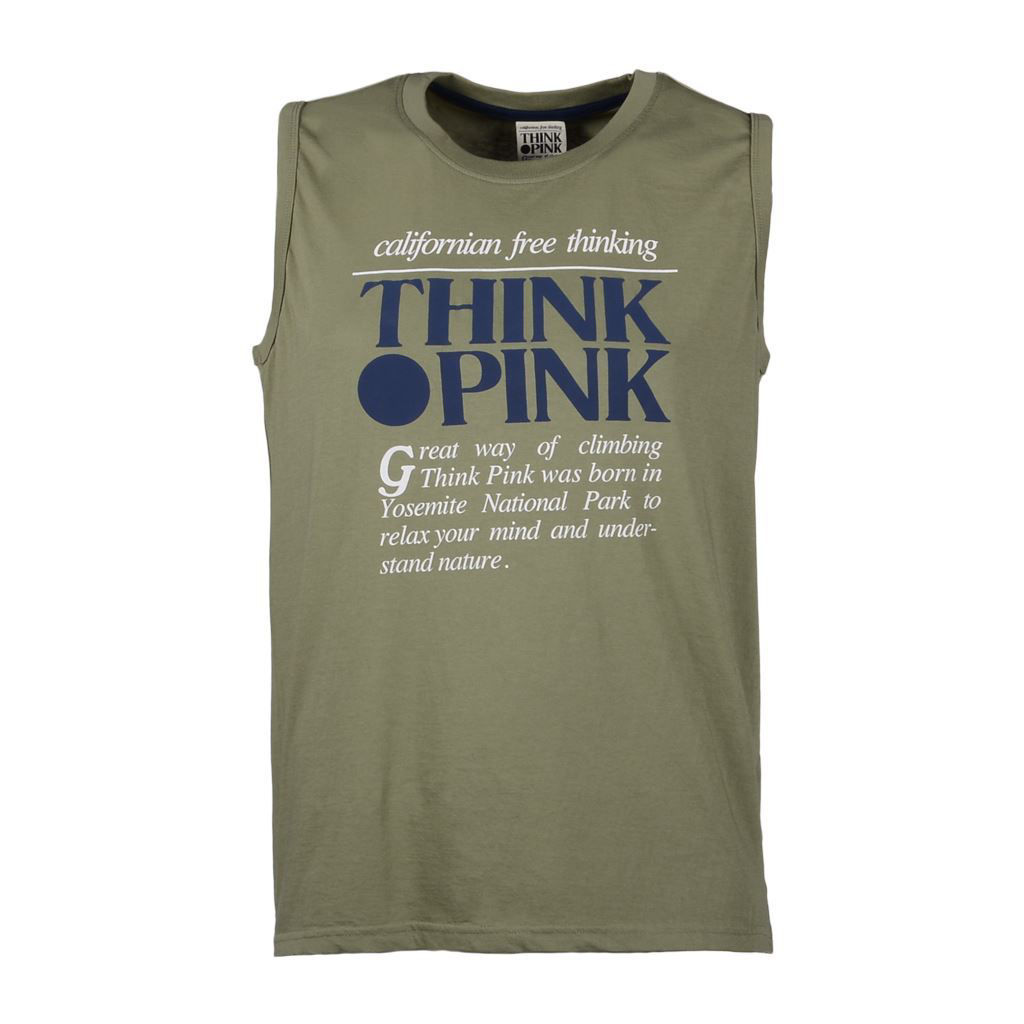Think Pink Canotta Uomo ss1814