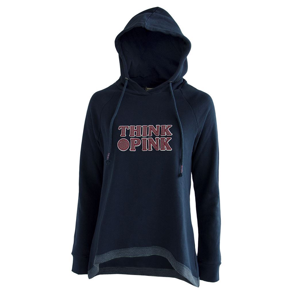 Think Pink Felpa Donna con Cappuccio fw1601