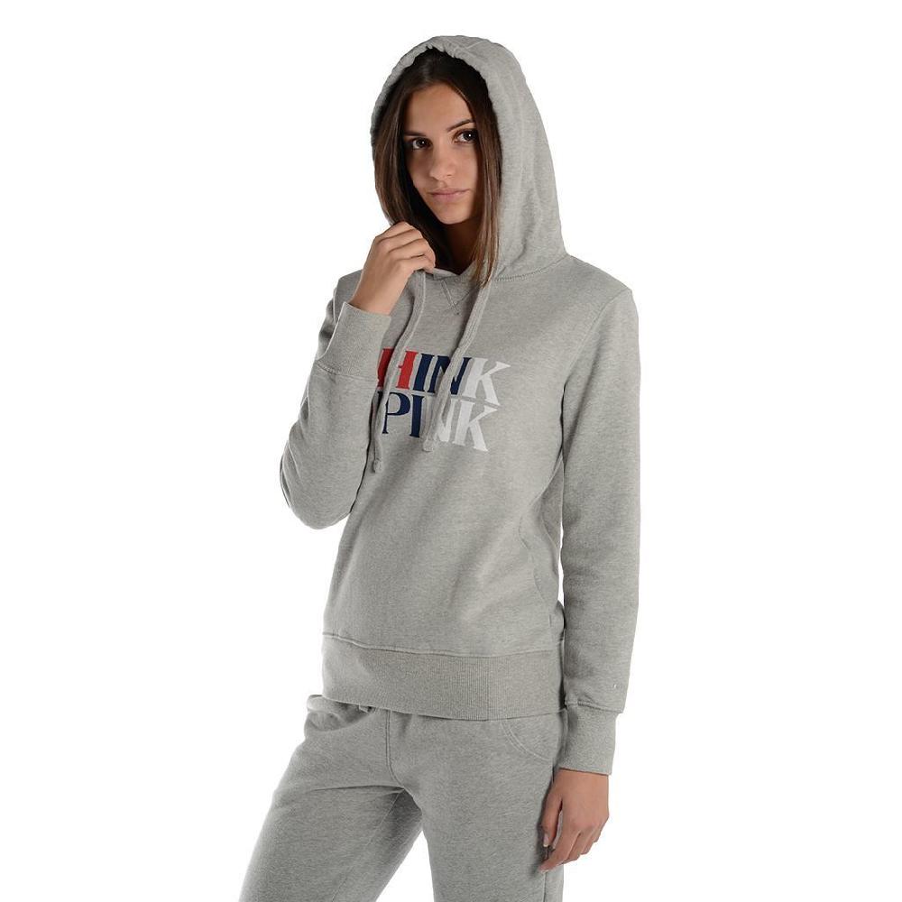 Think Pink Felpa Donna Con Cappuccio Fw1811