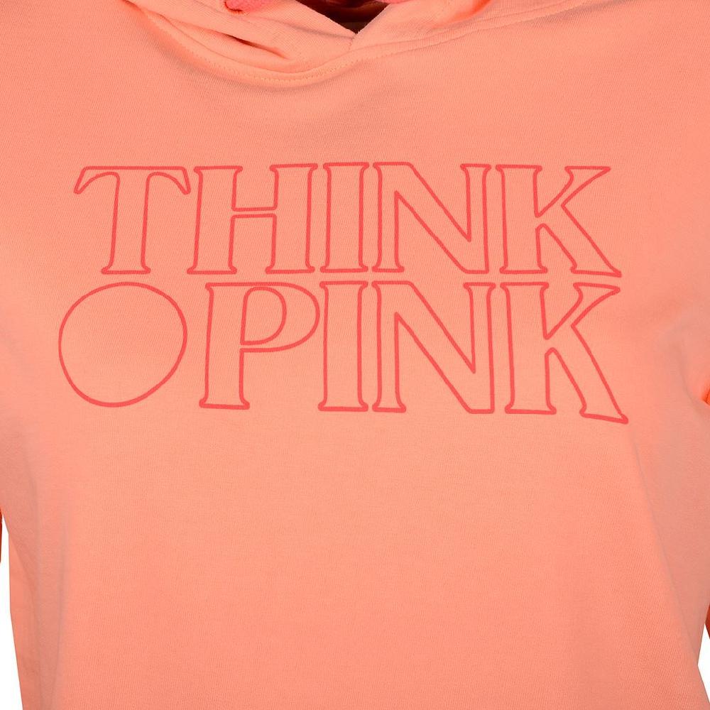 Think Pink Felpa Donna Con Cappuccio Ss1801