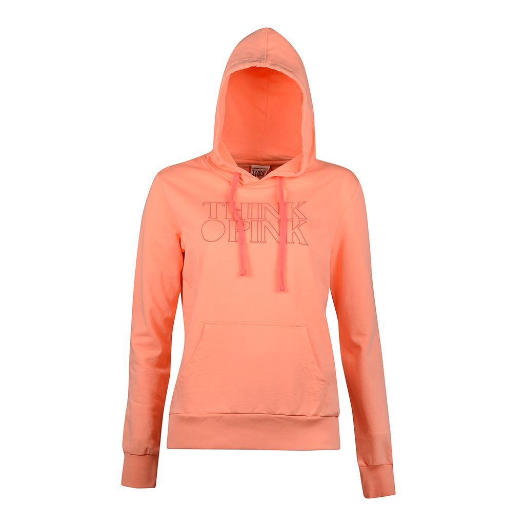 Think Pink Felpa Donna con Cappuccio ss1801