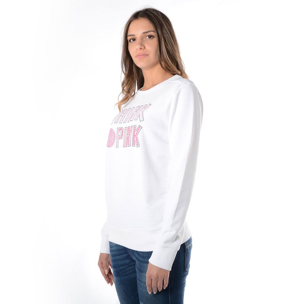 Think Pink Felpa Donna Girocollo Ss1908