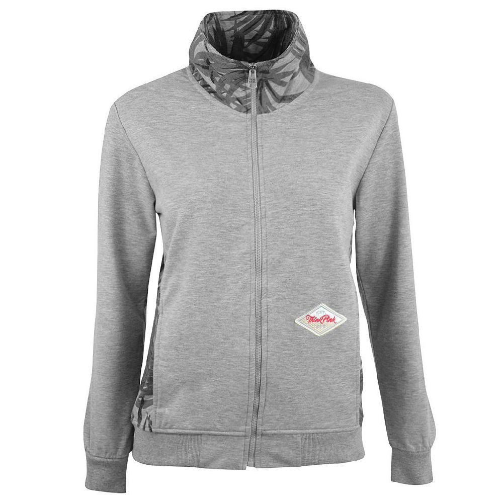 Think Pink Felpa Donna Zip Ss1704