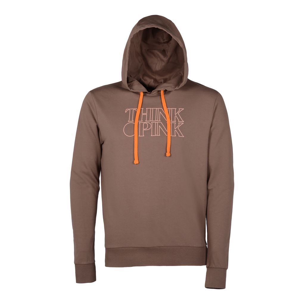 Think Pink Felpa Uomo Con Cappuccio Ss1801