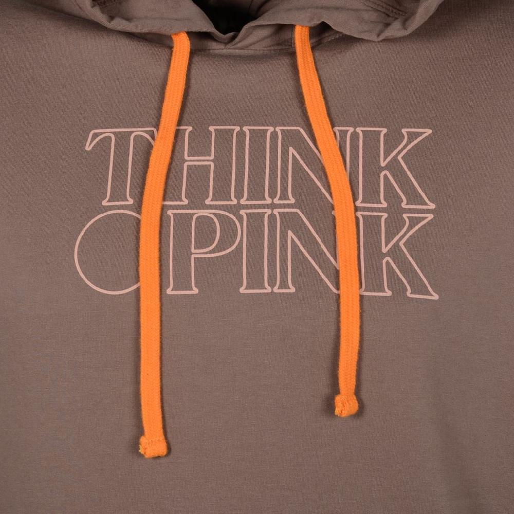 Think Pink Felpa Uomo Con Cappuccio Ss1801