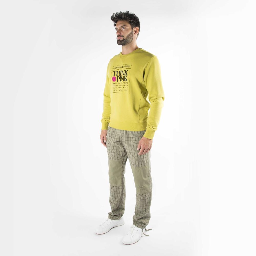 Think Pink Felpa Uomo Girocollo Ss2000