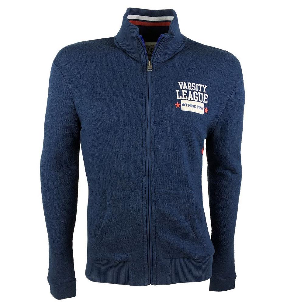 Think Pink Felpa Uomo Zip Ss1603