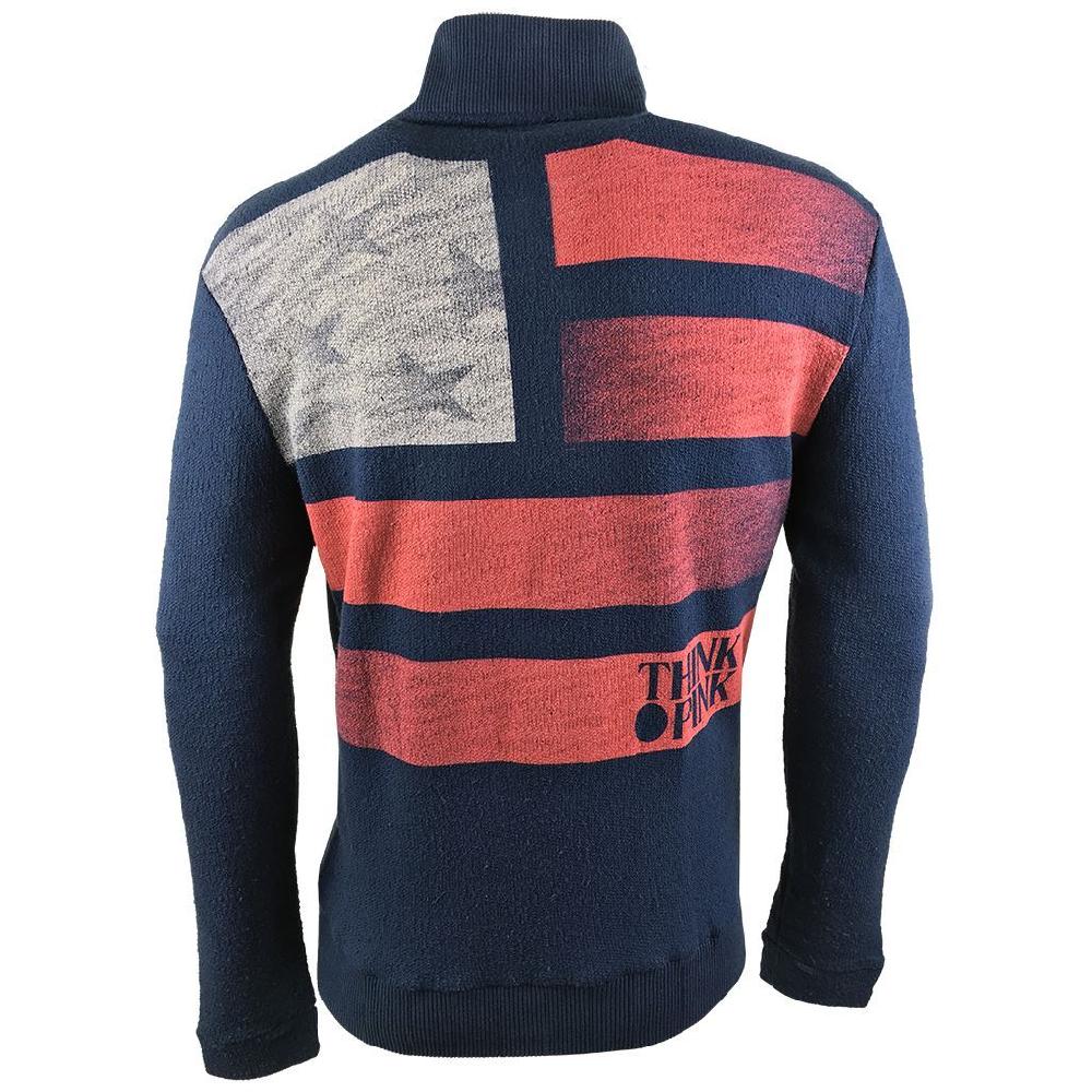 Think Pink Felpa Uomo Zip Ss1603